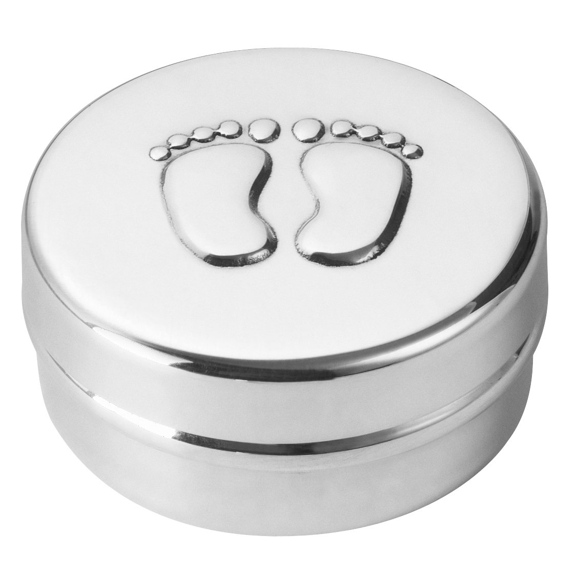 silver keepsake box baby