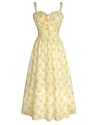 Scarlet Darkness Floral Dress for Women 2025 Spring