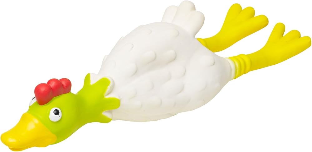 Petface Latex Chicken Squeak Soft Chew Dog Toy Small
