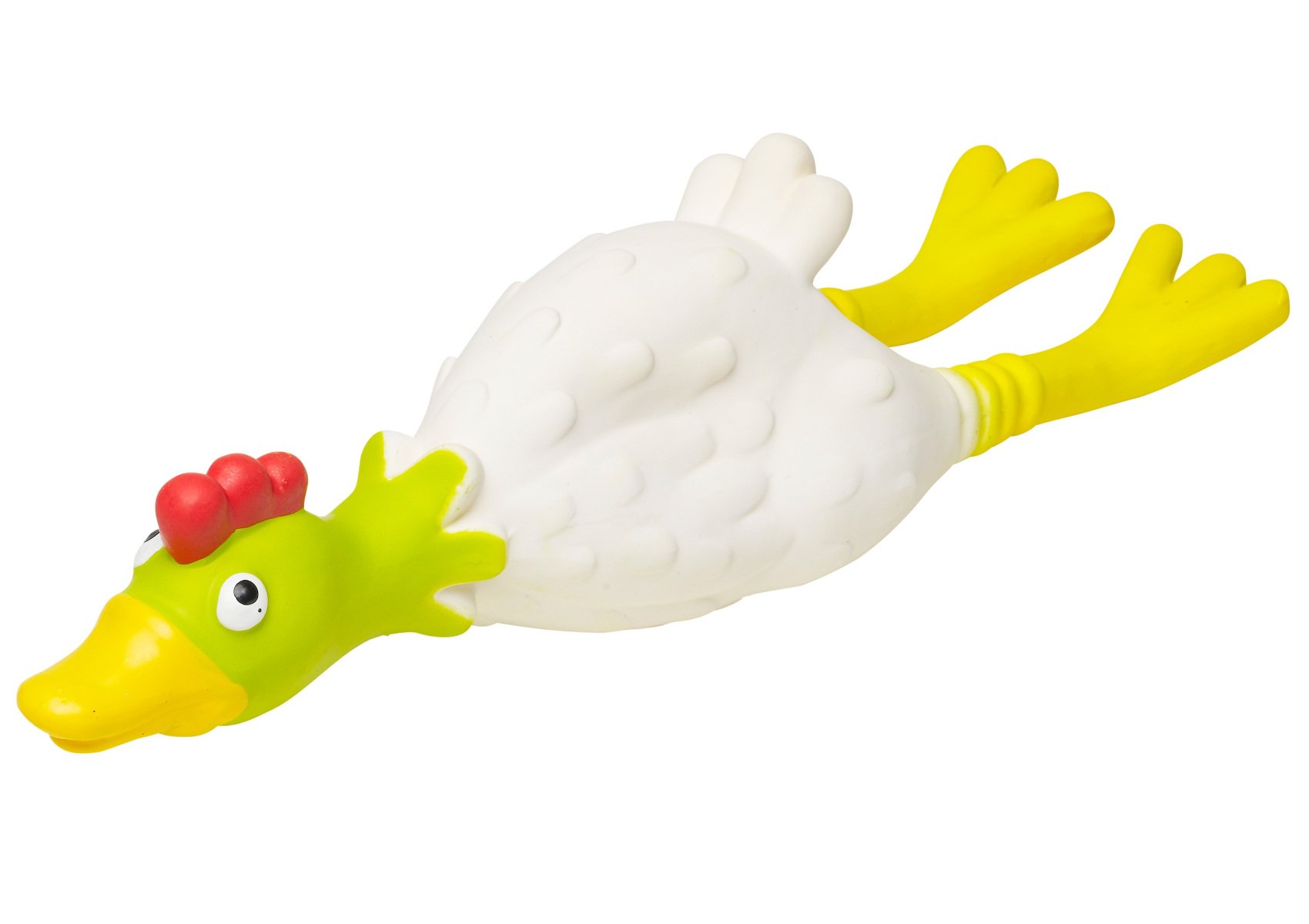 Petface Latex Chicken Squeak Soft Chew Dog Toy, Small