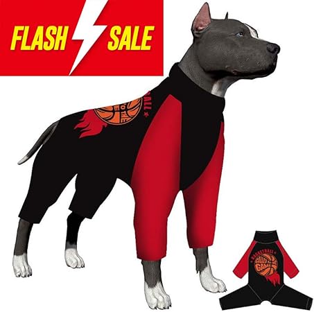 Amazon Com Lovinpet Pijamas De Perro Grande Camiseta Pitbull