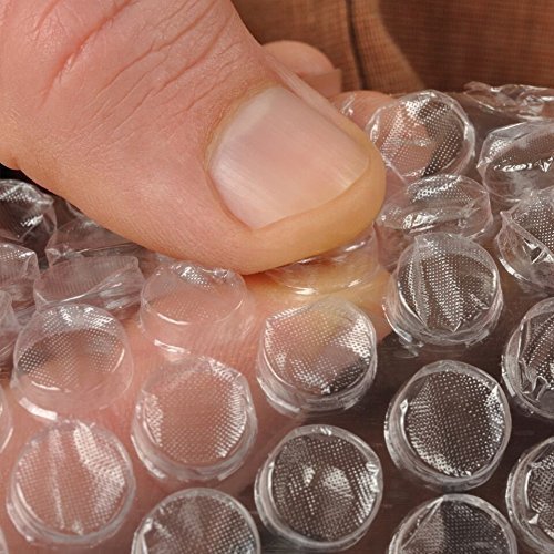 TOTALPACK Packaging Air Bubble Cushioning Wrap Roll For Safe & Secure Packing-3/16" Heavy-Duty & Reliable Air Bubble Cushioning Wrap, Easy-To-Tear 12" Green Sheets For Smaller Fragile Items-150ft Roll