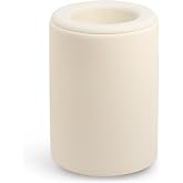 Happy Wax Mod Wax Warmer - Bone | Auto-Off Timer - No-Scrape Dish - No Bulb - Perfect for Livings Rooms &amp; Bedrooms - Best use with Scented Wax Melts