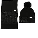 Michael Kors womens Fine Crystal Box Set - Hat & Scarf