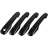 X AUTOHAUX 1 Set Exterior Door Handle Cover for Ford Explorer Edge 11-16 | Outside Trim Cover Decor Trim, for Ford Explorer Edge 2011-2016