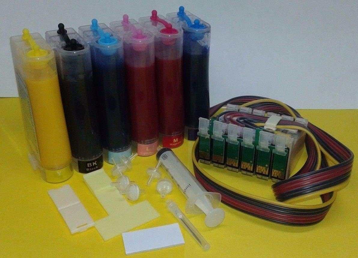 Sublimation Ink System CISS for use in Epson 1400 Artisan 1430 Printer T079 79