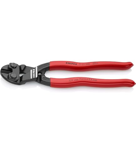 KNIPEX 71 21 200 SBA Angeled High Leverage Cobolt Cutters - Bolt
