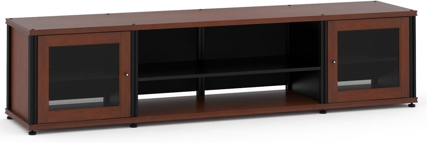 Salamander Designs Synergy Quad Model 248 Cabinet - Cherry with Black Posts