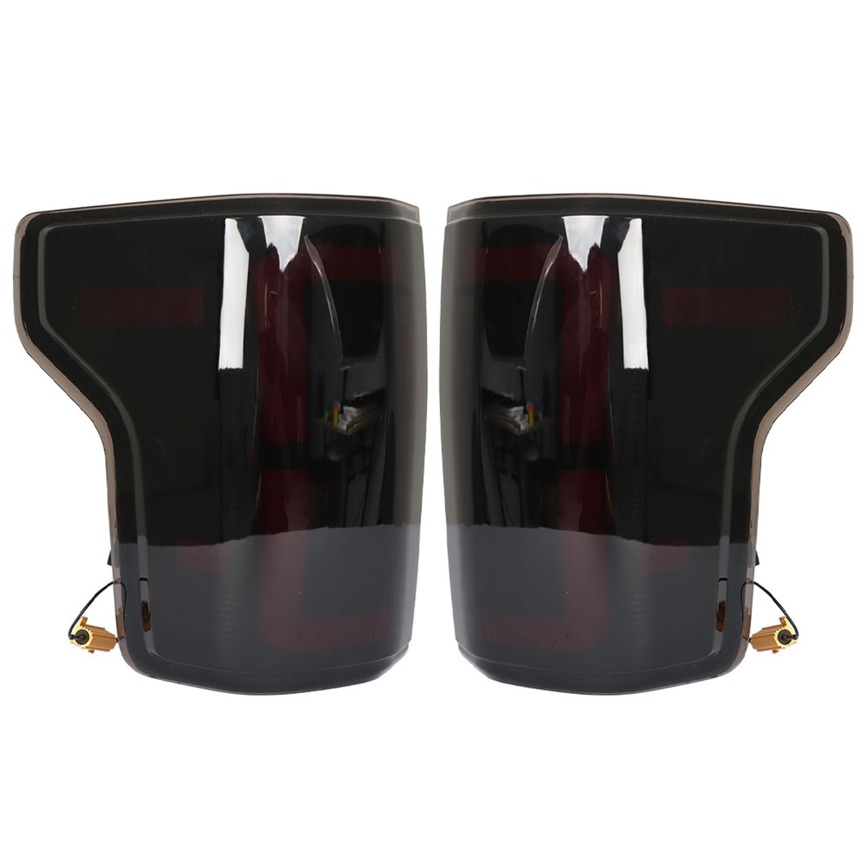 Photo 1 of labwork Driver & Passenger Side Tail Lights Replacement for 2015-2020 F150 Smoke Lens Rear Brake Lamp Assembly LH & RH