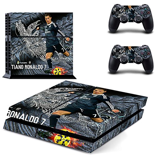 Ps4 sticker fc real madrid cristiano ronaldo skin for s…