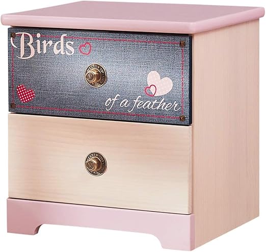 Bedside Tables All Solid Wood Drawer Storage Mini Bed Side Small