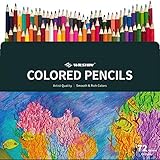 Colored Pencils for Adults- 72 Count Soft Core Pre-Sharpened Drawing Pencils for Adult Coloring