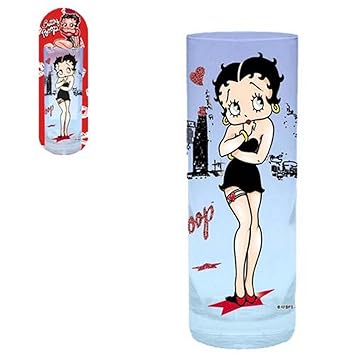 Betty Boop Glass Amazon Co Uk Kitchen Home