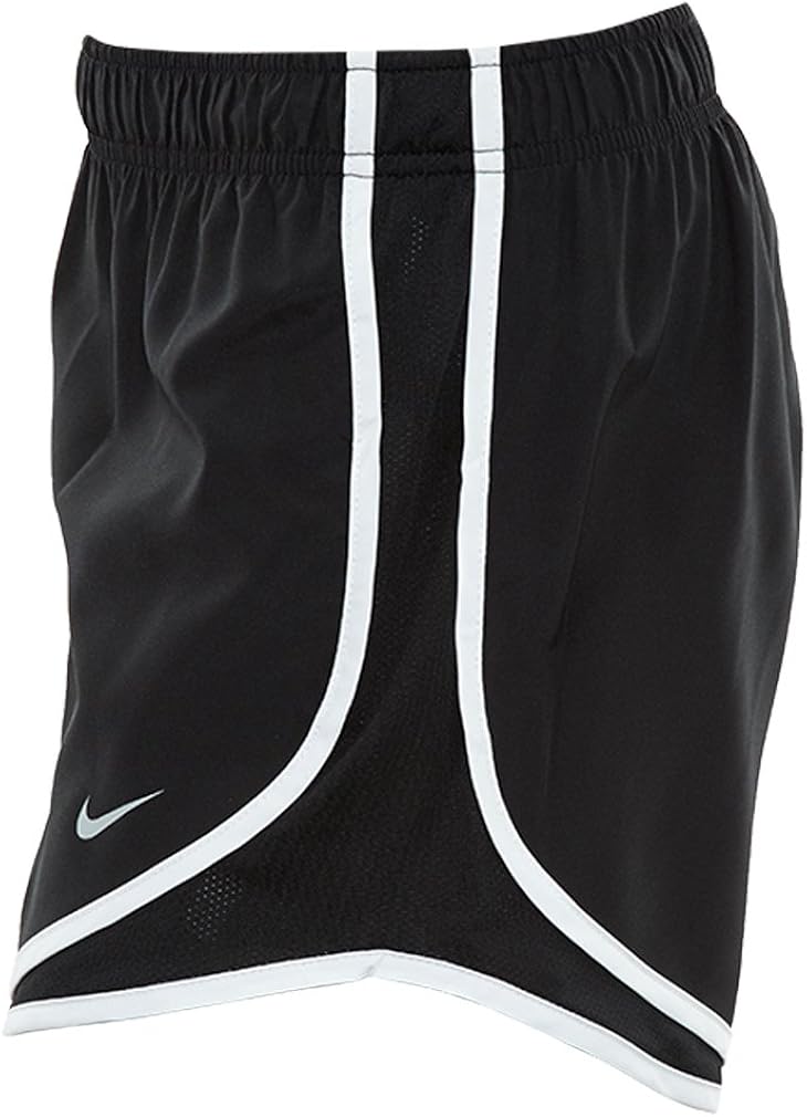 black and white nike tempo shorts