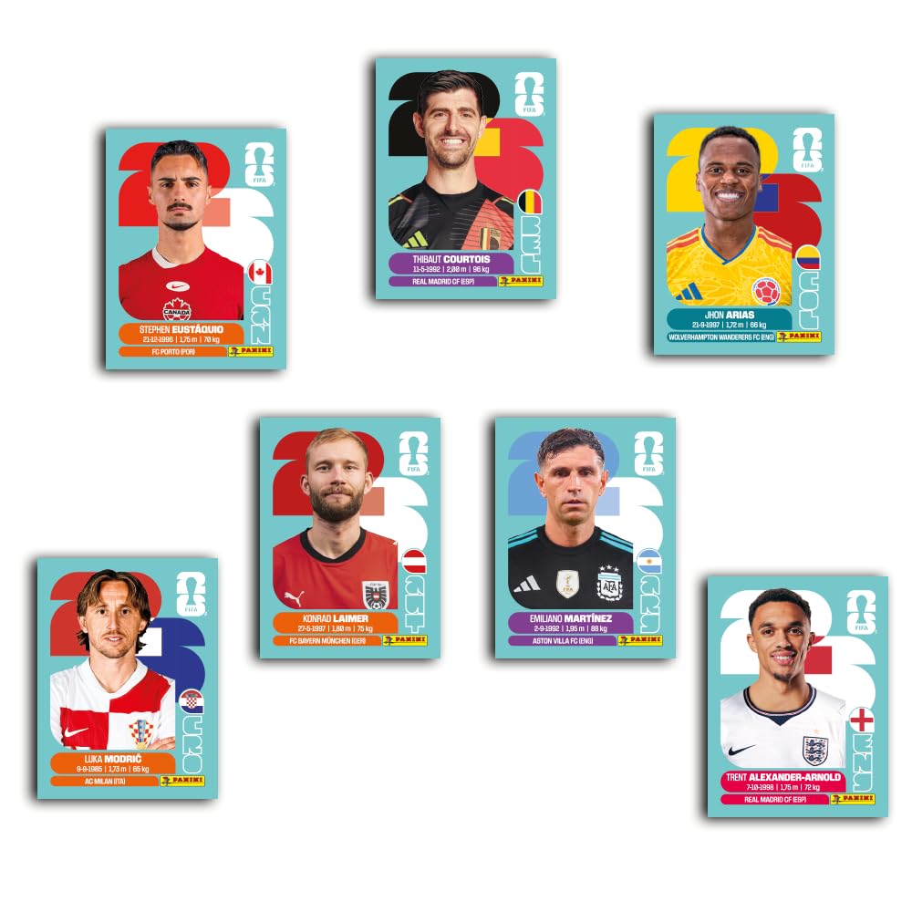 Panini Sticker zur FIFA-Weltmeisterschaft 2026 – Metallbox Pocket 8 Taschen 6