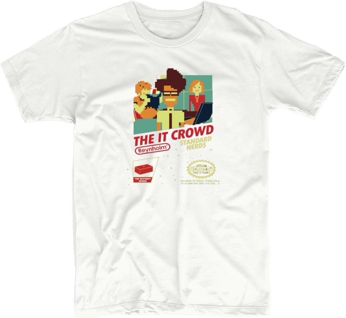 The It Crowd Standard Nerds Mens & Womens Printing T Shirt Custom Tee