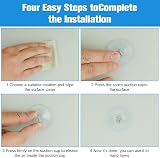 Flintronic 20 Pcs 30mm Clear Suction Cups Knurled Nut Window Suckers view 4
