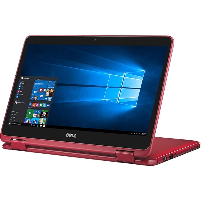Buy Dell Inspiron 11 3000 Series 2 In 1 11 6 Hd Touchscreen Laptop Amd 94e Dual Core Processor 8gb Ddr4 Ram 256gb Solid State Drive Hdmi Usb 3 1 Wi Fi Bluetooth Webcam Windows 10 Home Red