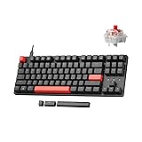 LEMOKEY X1 Wired Mechanical Keyboard, QMK