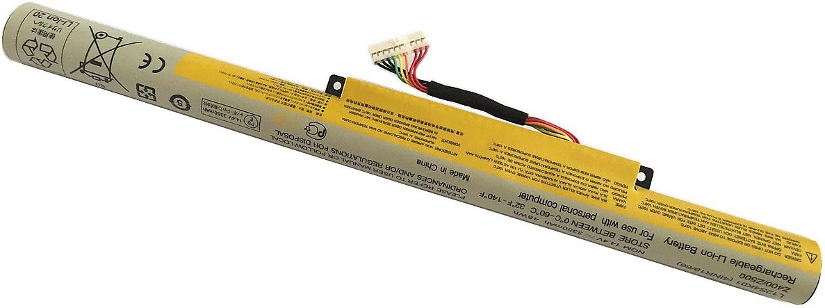 7XINbox 14.8V 48Wh 3350mAh L12L4K01 L12M4E21 L12M4F02 L12M4K01 L12S4E21 L12S4K01 Laptop Battery compatible with Lenovo Ideapad Z400 Z400A Z500 Z500A Z410 Z510 P500 P400 Touch Series - Image 4