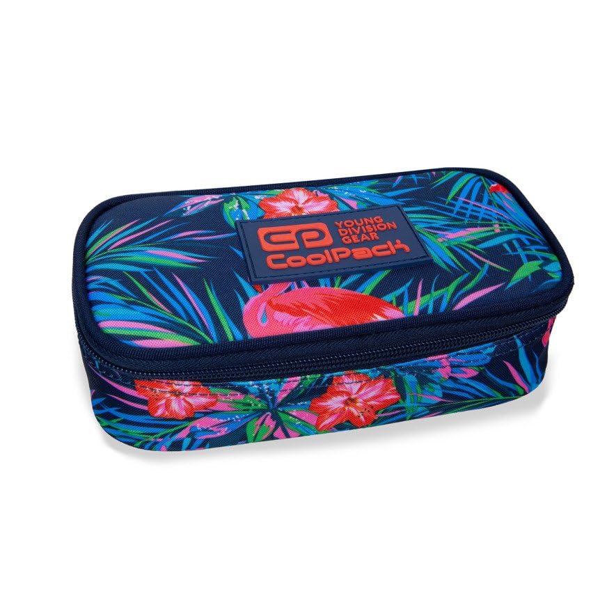 CoolPack B63126, Campus XL Pink Flamingo School Pencil Case, Multicoloured