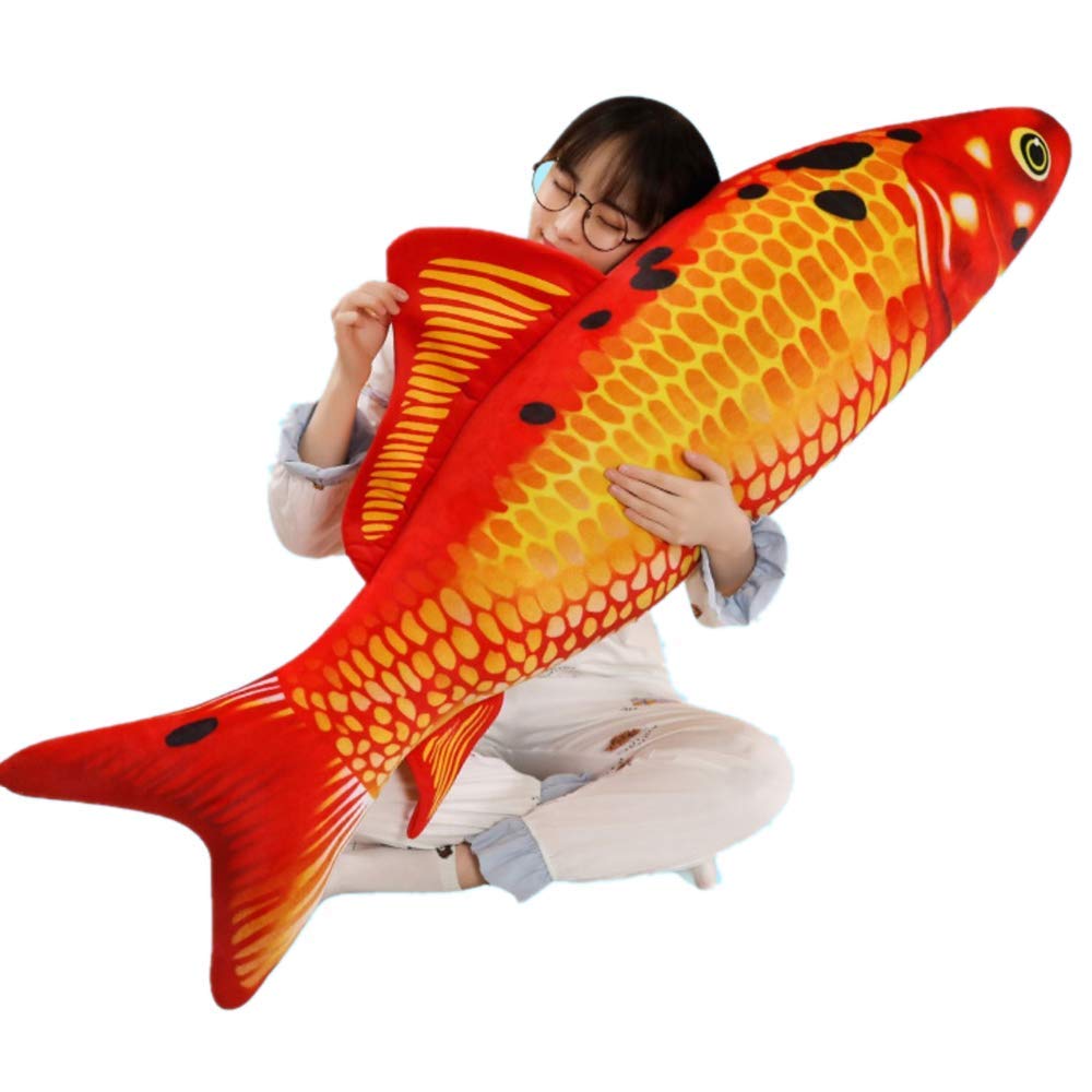 XIYUAN Giant-Simulation Fish Plush Toy/Toypillow/Stuffed Animal Toy, Used for Home Decoration Gifts, Toy Pillow (31.5 inches / 80 cm)