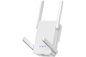 CYSEED 2024 Dual-Band WiFi 6 Extender Signal Booster, 3Gb/s Internet Repeater up to 12,000 sq.ft for Home, 10X Faster Wireless Signal Amplifier w/Gigabit Ethernet Port, Easy Setup(5GHz / 2.4GHz)