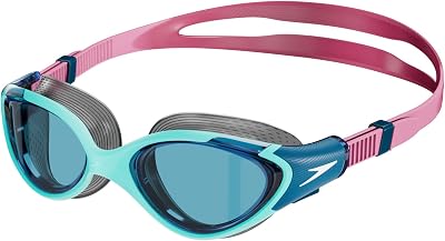 Speedo Biofuse 2.0 Women's Swimming Goggles Marine Blue Peacock Pink