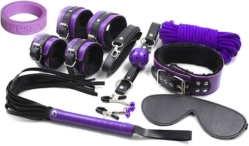 PPSEX Bed Restraints Bondage Kit Fetish BDSM Restraints for Sex Play