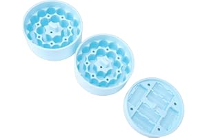 Brrnoo Silicone Vial Insert, 48 Tubes Capacity Peptide Vial Bottle Organizer with Dense Molecular Structure for 32 25 18oz Fo