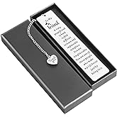 Ouligay Friend Bookmarks for Women Book Lovers Gifts Book Marks for Reading Women Long Distance Friendship Gift Best Friend Birthday Gifts for Bestie Bestfriend BFF Christmas Reader Books Club