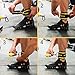 FIGHTECH Ankle Straps Cable Machine Attachment for Gym - Cable Kickback Ankle Straps - Padded Ankle Cuffs for Glute Kickbacks and Leg Workouts