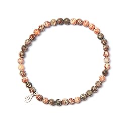 Tiny Rituals LEOPARD SKIN JASPER ENERGY BRACELET