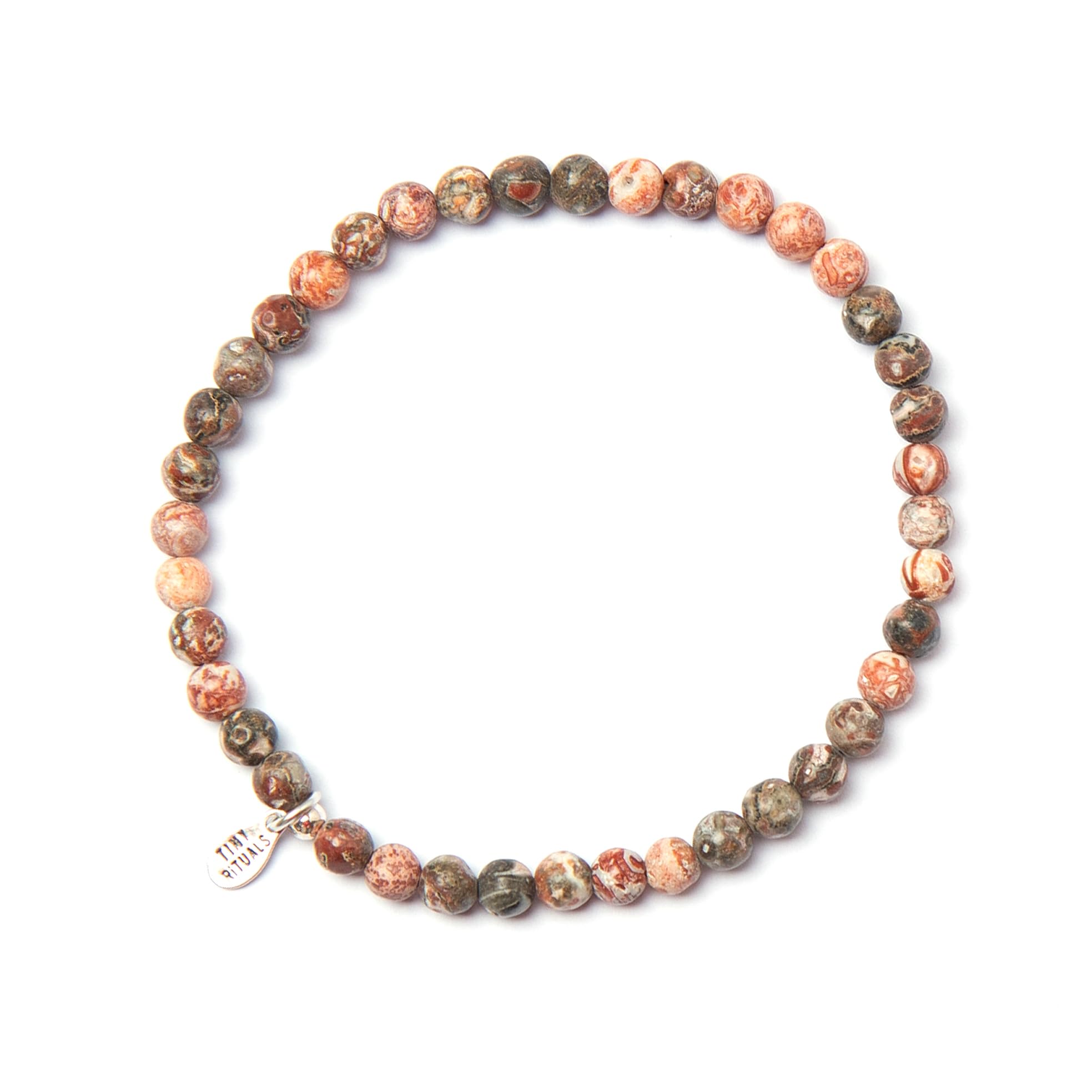 Tiny Rituals LEOPARD SKIN JASPER ENERGY BRACELET