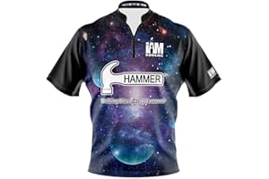 Logo Infusion Dye-Sublimated Bowling Jersey (Sash Collar) - I AM Bowling Fun Design 2023-HM - Hammer