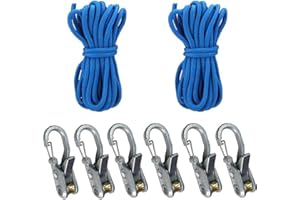 Xinghonyac 6 Pack Rope Tie Roller – Paracord Tightener Cam Buckle for Boat Accessories, Camping & Overlanding Gear | Durable 