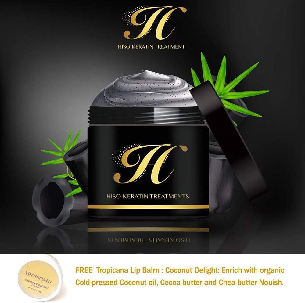 HISO KERATIN TREATMENT REPAIR BROKEN DAMAGED HAIR BEAUTIFUL SHINY HAIR CARE[GET FREE TOMATO FACIAL MASK]