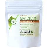 Aiya Organic Culinary Grade Matcha Green Tea Powder, 50g (1.76 oz), Japanese Premium Tea