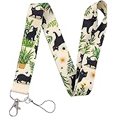 UQWYOID Cute Neck Lanyards for ID badges, Cool Lanyard for Keys, ID Holder, Wallet, Keychain Lanyard for Teacher, Women, Men