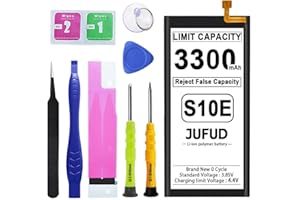3300mAh Replacement Battery for Samsung Galaxy S10E with Repair Kit - High-Capacity Battery Compatible with SM-G970 G970F/DS 
