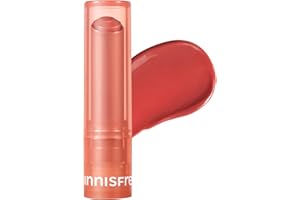 innisfree Dewy Tint Lip Balm with Hydrating Hyaluronic Acid and Ceramides, Tinted Korean Lip Balm
