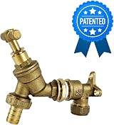 Wärmer System 1/2 inch BSP Brass Wall Plate Bibcock Tap BS1010-2 view 2