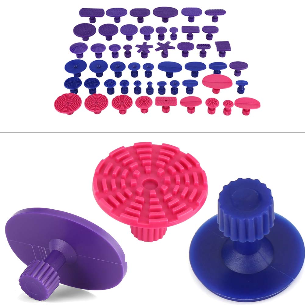 Paintless Dent Removal Tool Kit, Keenso Car Body Glue Puller Tabs Dent Removal Tool for Auto Body Motorcycle Refrigerator Washing Machine Dent Repair Tool pdr tabs