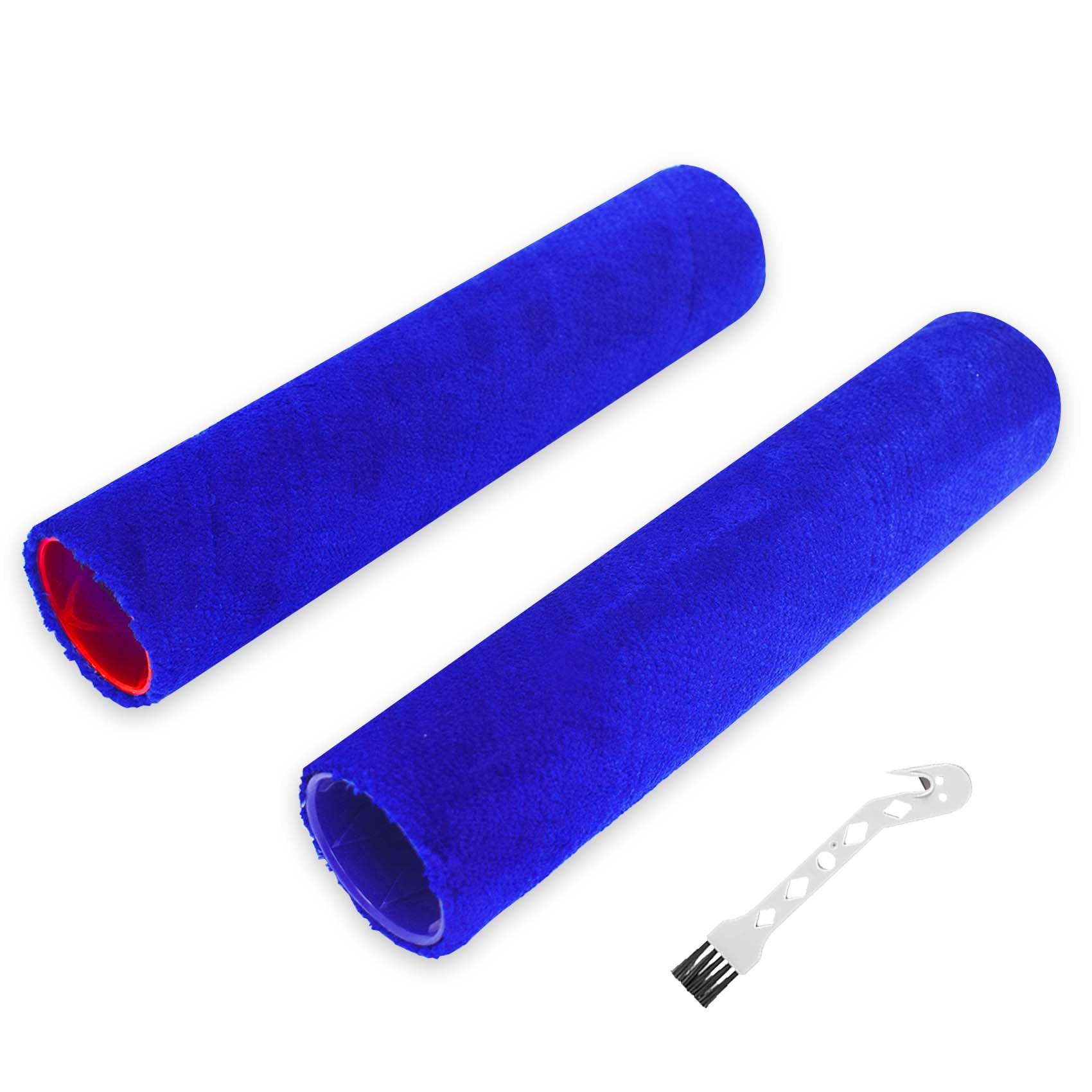 Photo 1 of Wash G1 Roller Brush Replacement for Dyson Wash G1 Wet Cleaner Floor Scrubber Machine Vacuum Attachments Counter-Rotating Primary Rollers 2 Pack Highly Absorbent Microfiber Brush Rollers