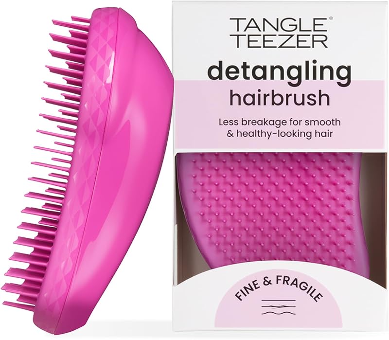 Tangle Teezer Fine & Fragile Detangling Hairbrush Berry Bright