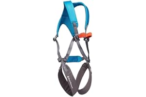 BLACK DIAMOND Kids Momentum Full Body Harness | Secure Fit | Adjustable Design | Safe Climbing Harness for Children