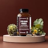 Nano Singapore Liver Guard Formula - Liver Health Support, Healthy Digestion, Aids Liver Cleansing & Detoxification 60 Capsules