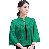 Lace Shawls and Wraps for Evening Dress Wedding Sheer Capes Cover Up Capelets for Women