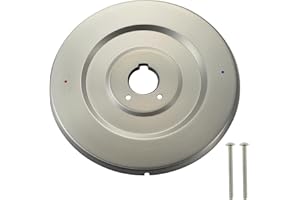 UCDETD Escutcheon Replacement, for 16090 Moen Chateau Collection Shower Trim Kit, Compatible with One-Handle Tub and Shower Faucets, Brushed Nickel