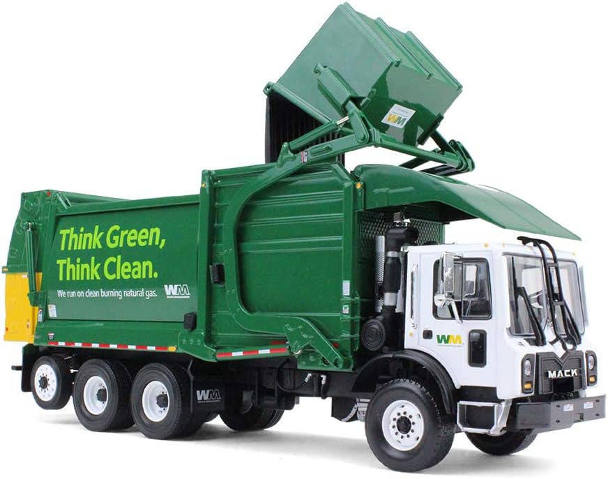 mack terrapro waste management garbage truck